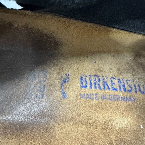 Birkenstock Arizona Oiled Leather in Black, Size 40 - Picture 14 of 15